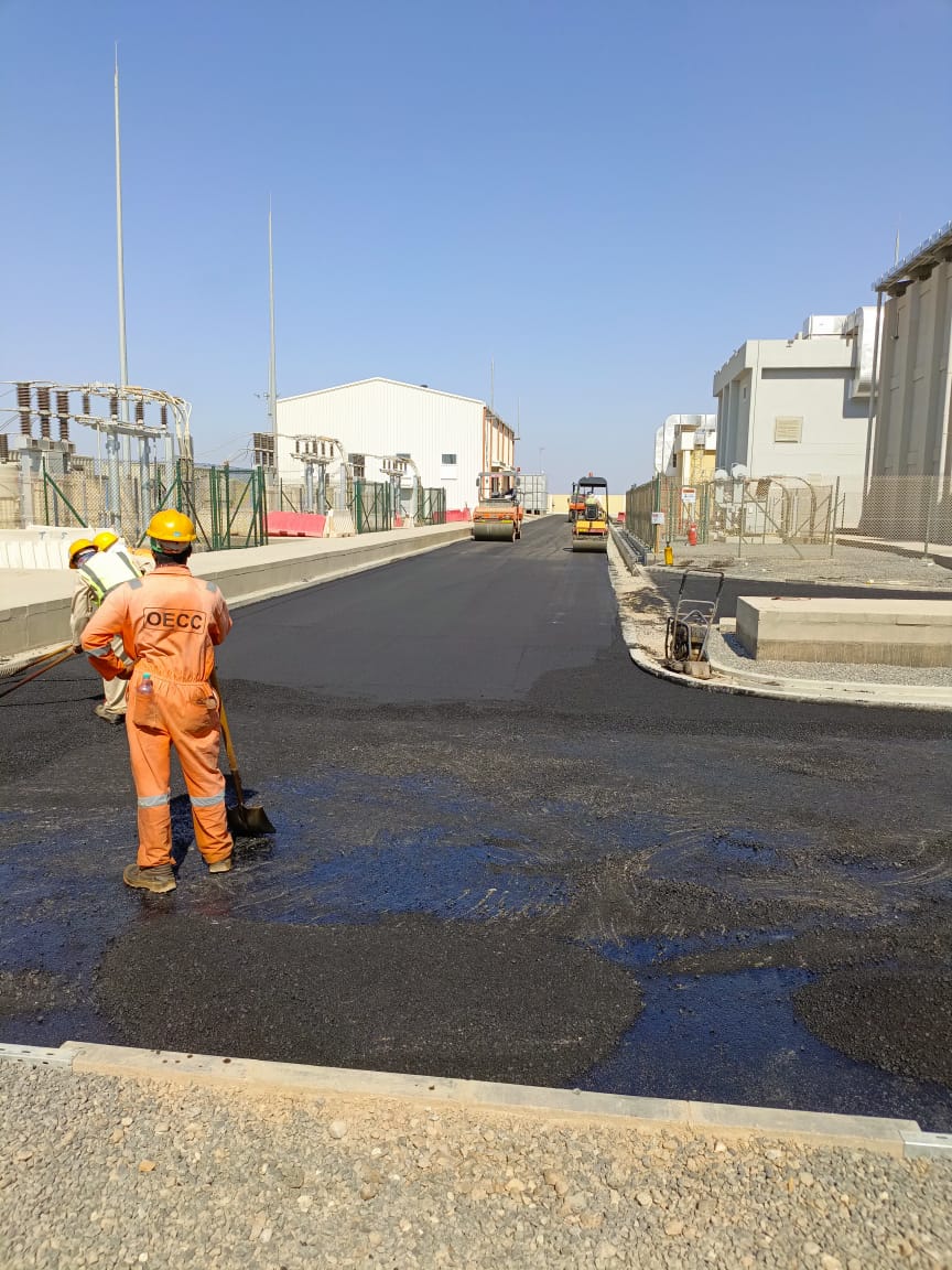 Road Works in Oman